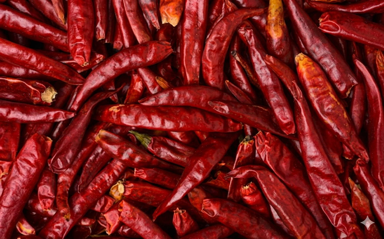 ENDO 5 Indo 5 Dried Red Chillies Whole India Export